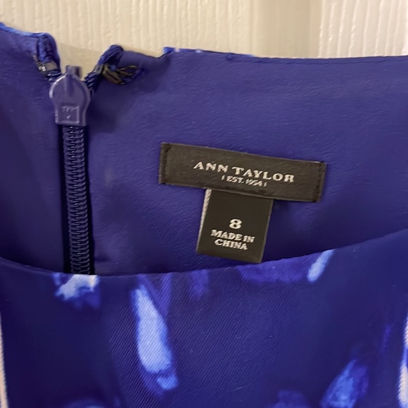 Ann Taylor Blue Dress - Picture 6 of 6